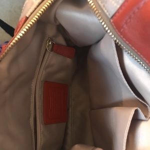 Coach Bags - Cream and orange coach purse Coach Bags - Cream and orange coach purse